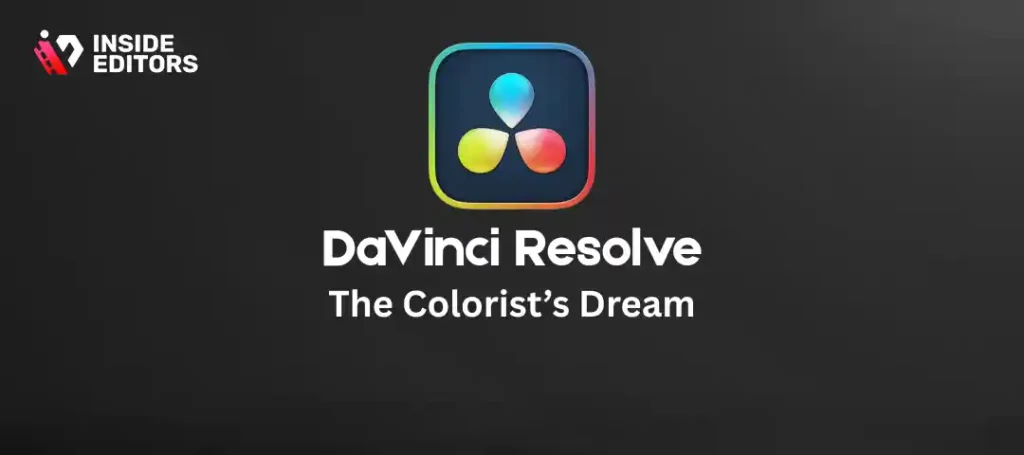 DaVinci Resolve used for cinematic color grading in a wedding video.
