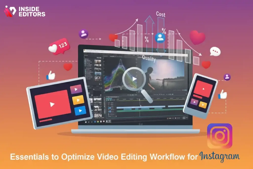 Professional optimizing Instagram content for discovery with Inside Editors.