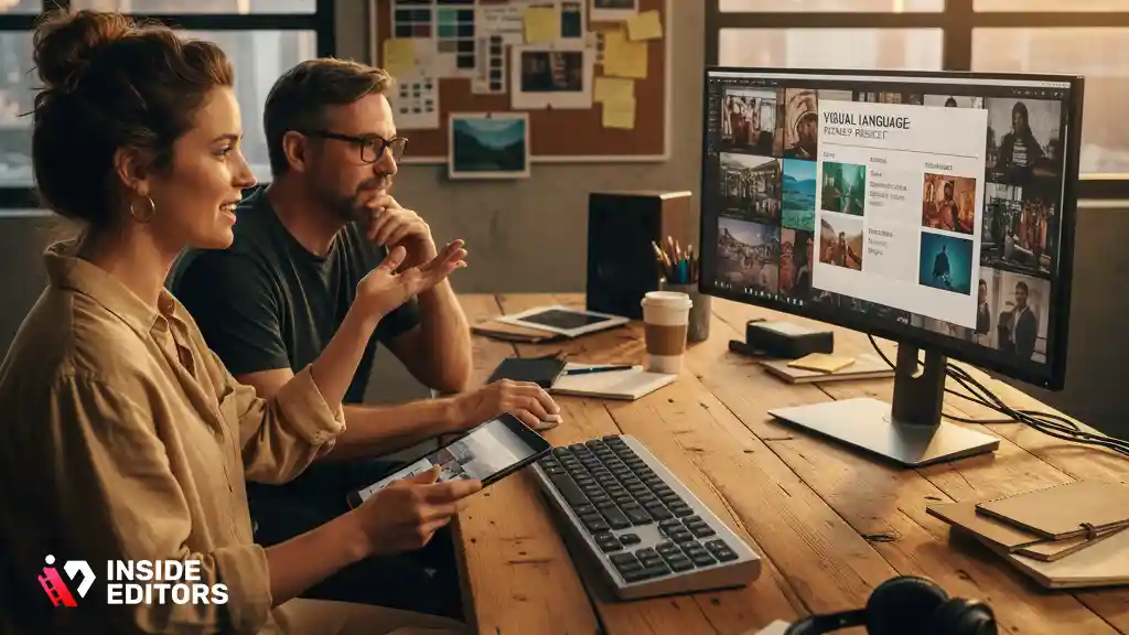 Filmmaker guiding editors to maintain creative voice in video outsourcing.