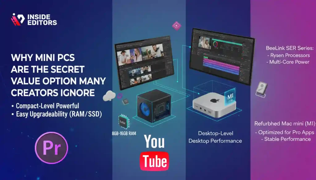 Why mini PCs are the secret value option many creators ignore for YouTube editing