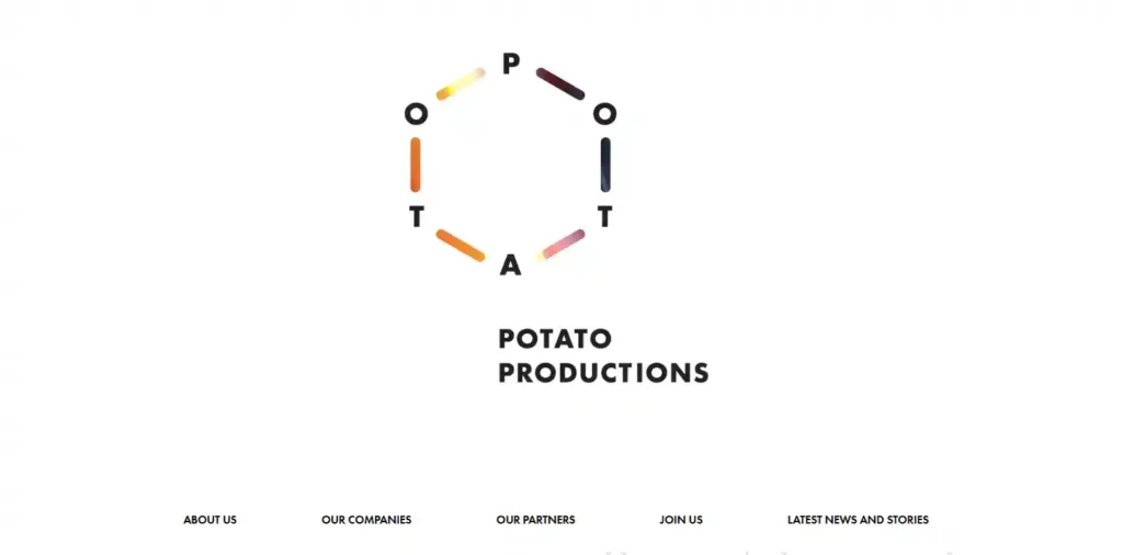 Filmmakers editing creative content at Potato Productions video agency.