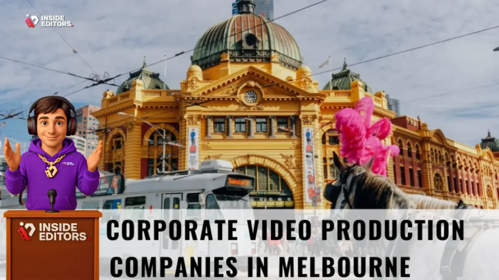 Skilled editor working on corporate video editing experts in Melbourne project.