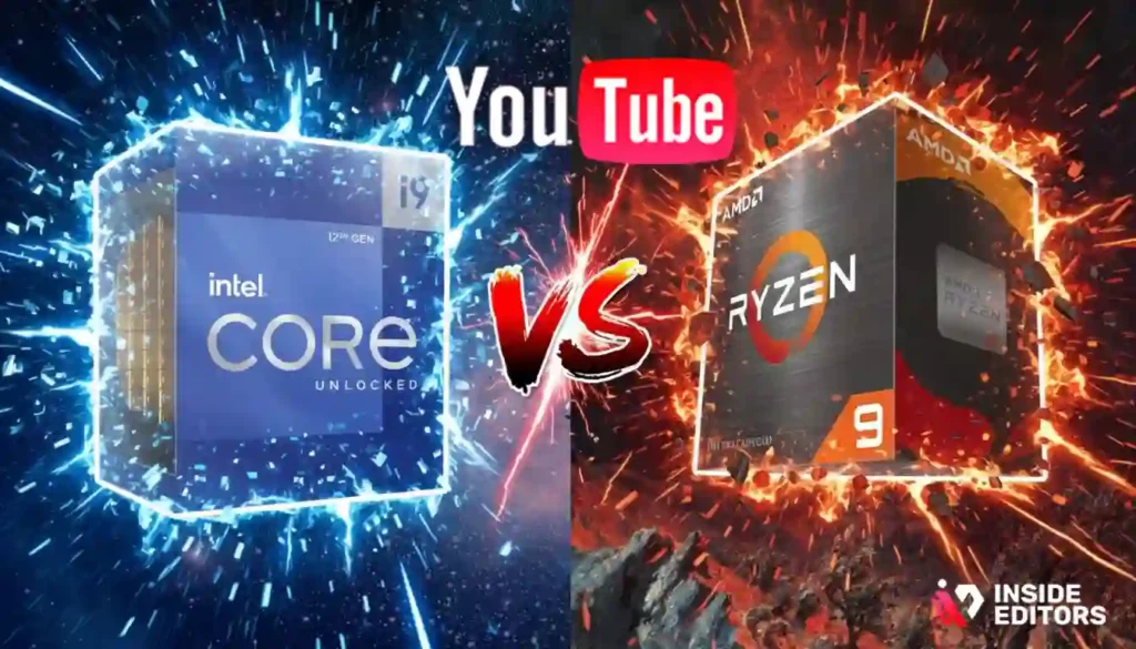Comparison of the top CPUs for YouTube video editing in 2026 with Intel and AMD models.