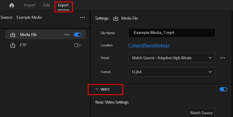 Export and delivery settings that hold video quality on upload.