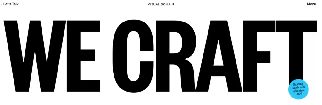 Creative professionals filming on set at Visual Domain video production.