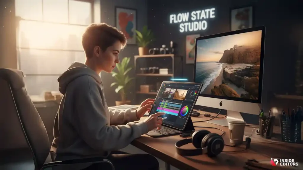 Creator realizing the importance of choosing the best video editing app for ipad.