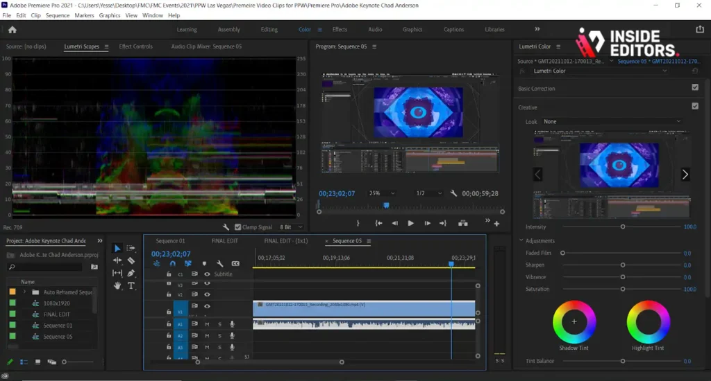 Adobe Premiere Pro: Industry-Standard Editing