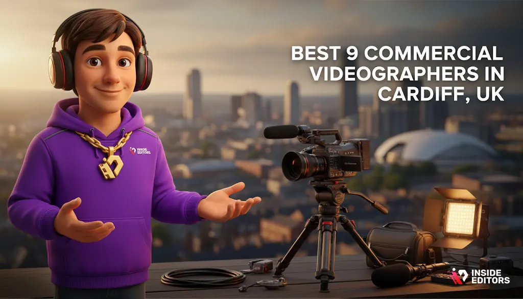 9 Rated Commercial Videographers in Cardiff (Reviews)