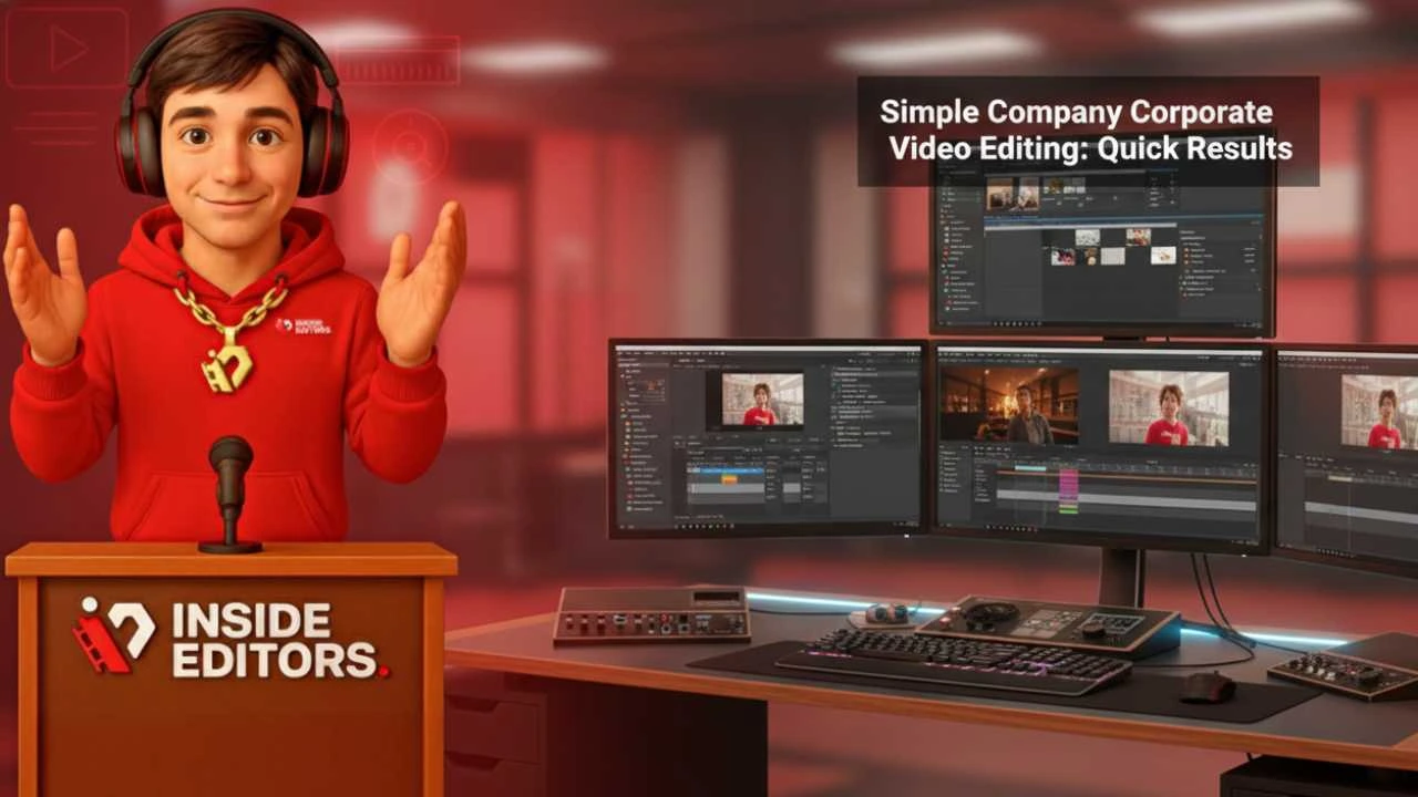 Simple Company Corporate Video Editing | Quick Results for Maximum Impact