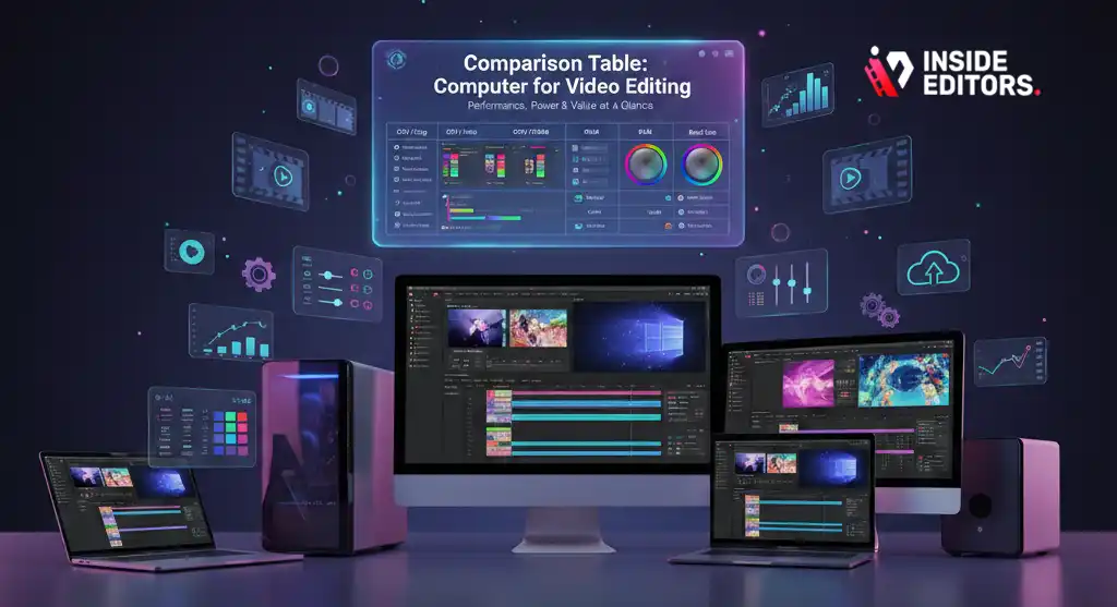 Comparison Table: Top Computer for Video Editing