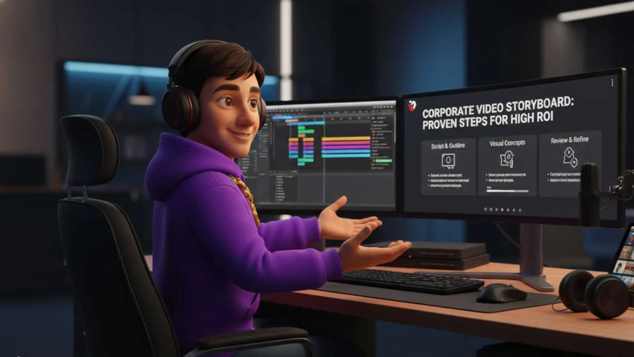 Corporate Video Storyboard Proven Steps for High ROI