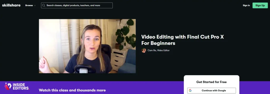 Final Cut Pro X Masterclass (Skillshare/CreativeLive)