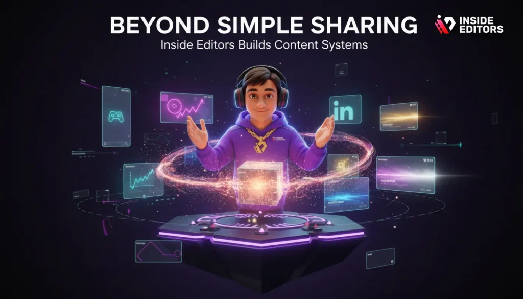 How Inside Editors Goes Beyond Simple Sharing