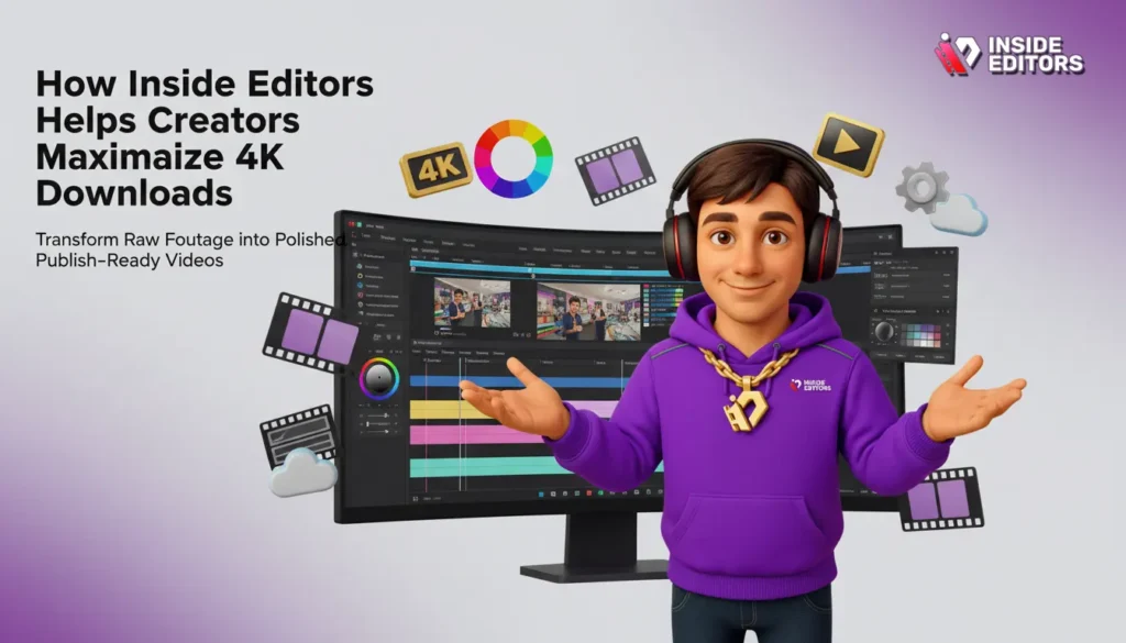 How Inside Editors Helps Creators Maximize 4K Downloads