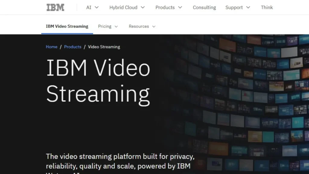 IBM Cloud Video – Enterprise Streaming
