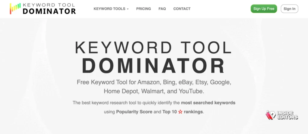 Keyword Tool Dominator (Free Daily Searches)