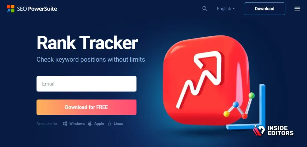 Rank Tracker by SEO PowerSuite (Free Version)