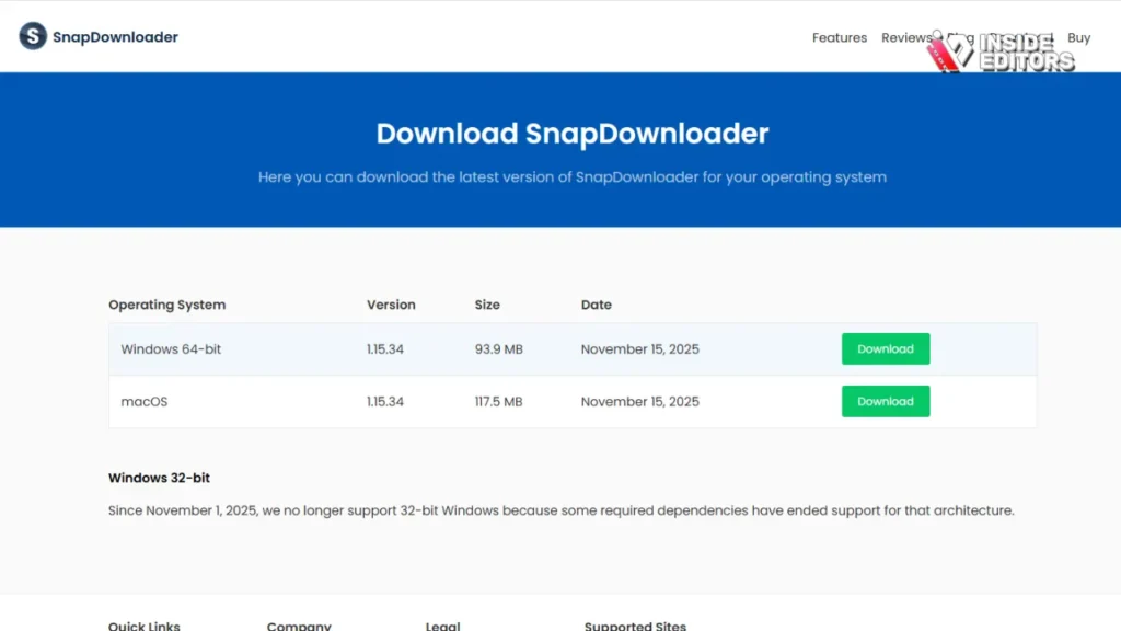 SnapDownloader: A Premium Option for Speed and Flexibility