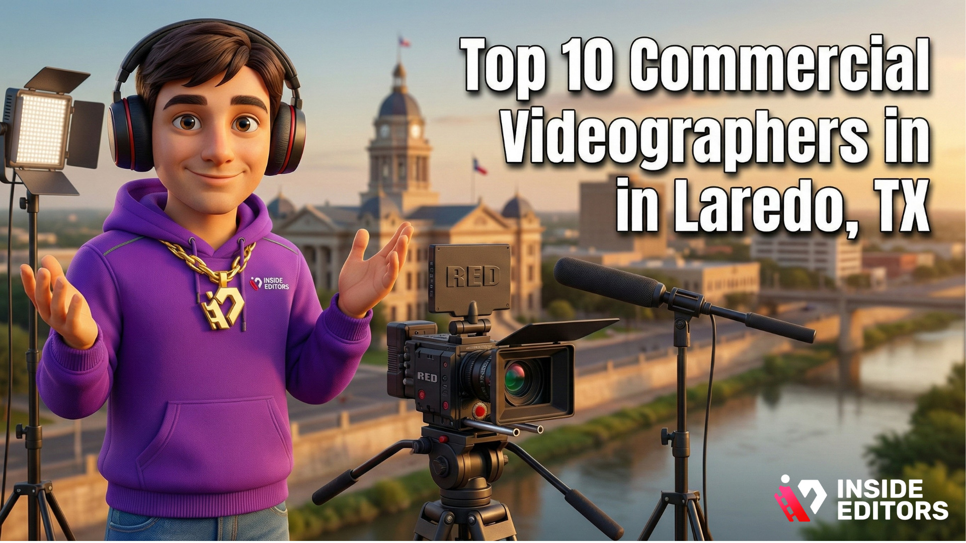 Top 10 Commercial Videographers in Laredo for Hire