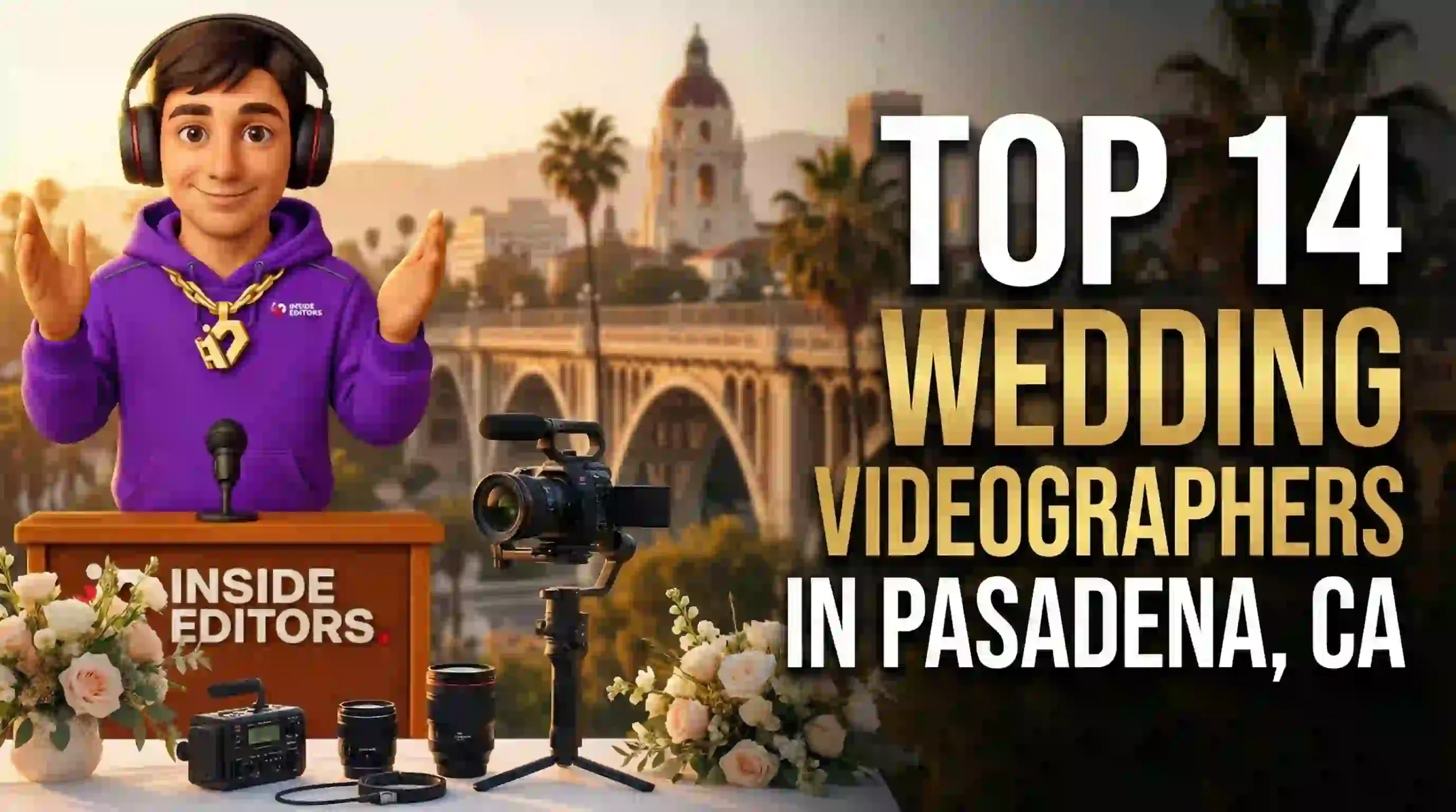 Top 14 Wedding Videographers in Pasadena, CA