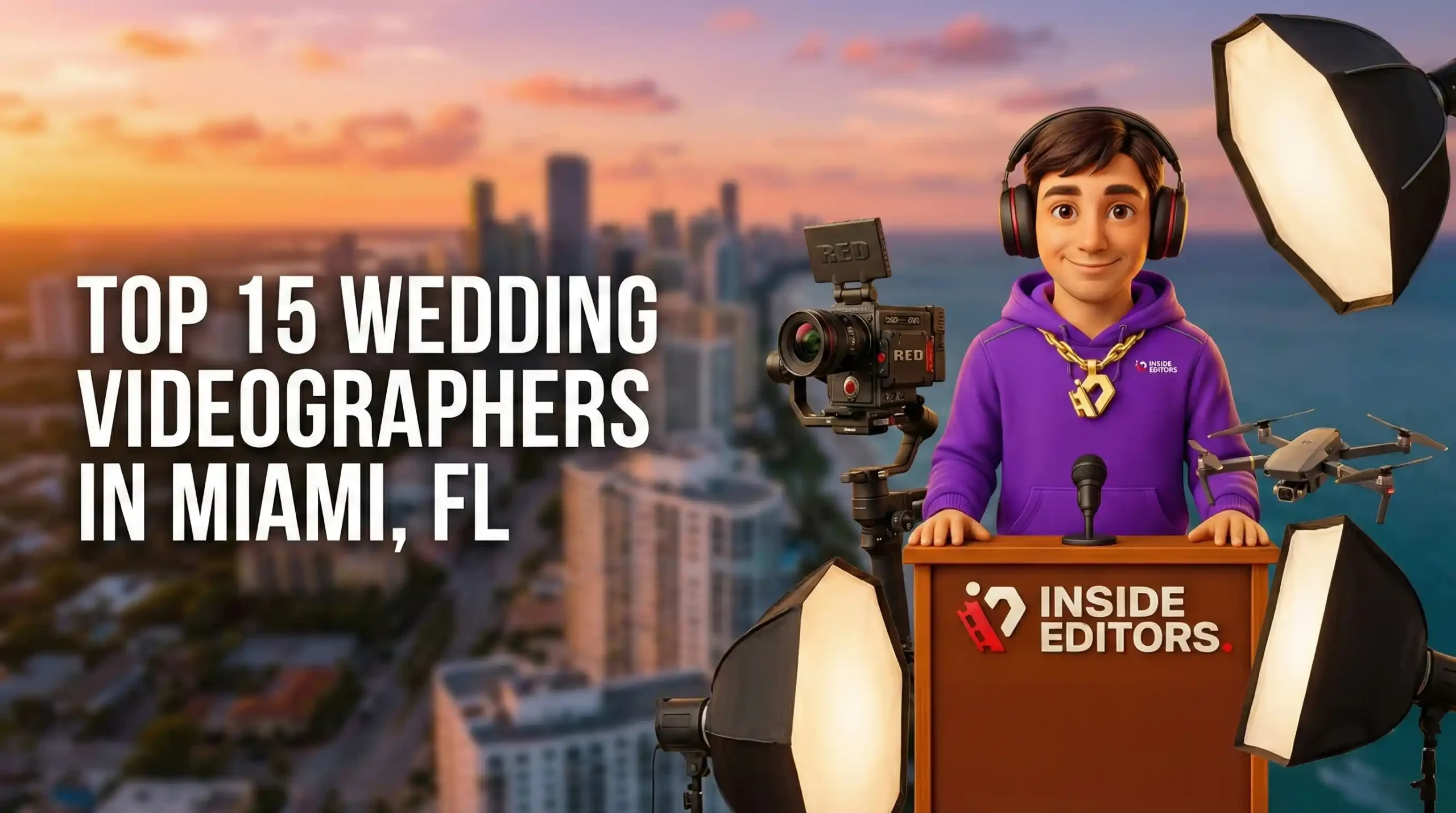 Top 15 Wedding Videographers in Miami,FL