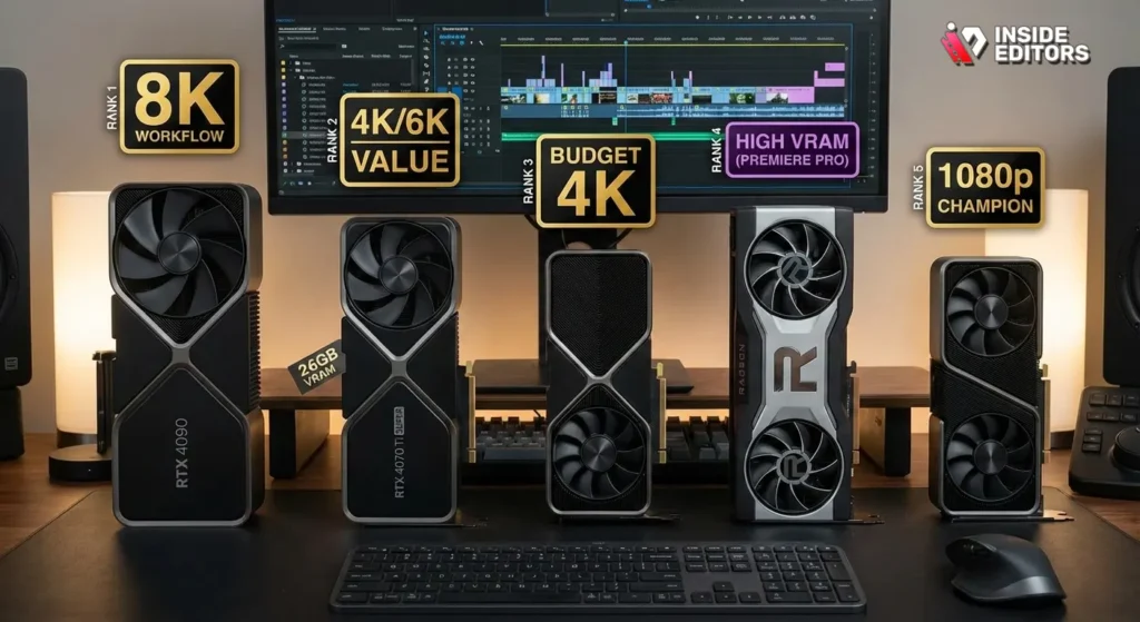 Top 5 Contenders for the Best Graphics Card for Video Editing
