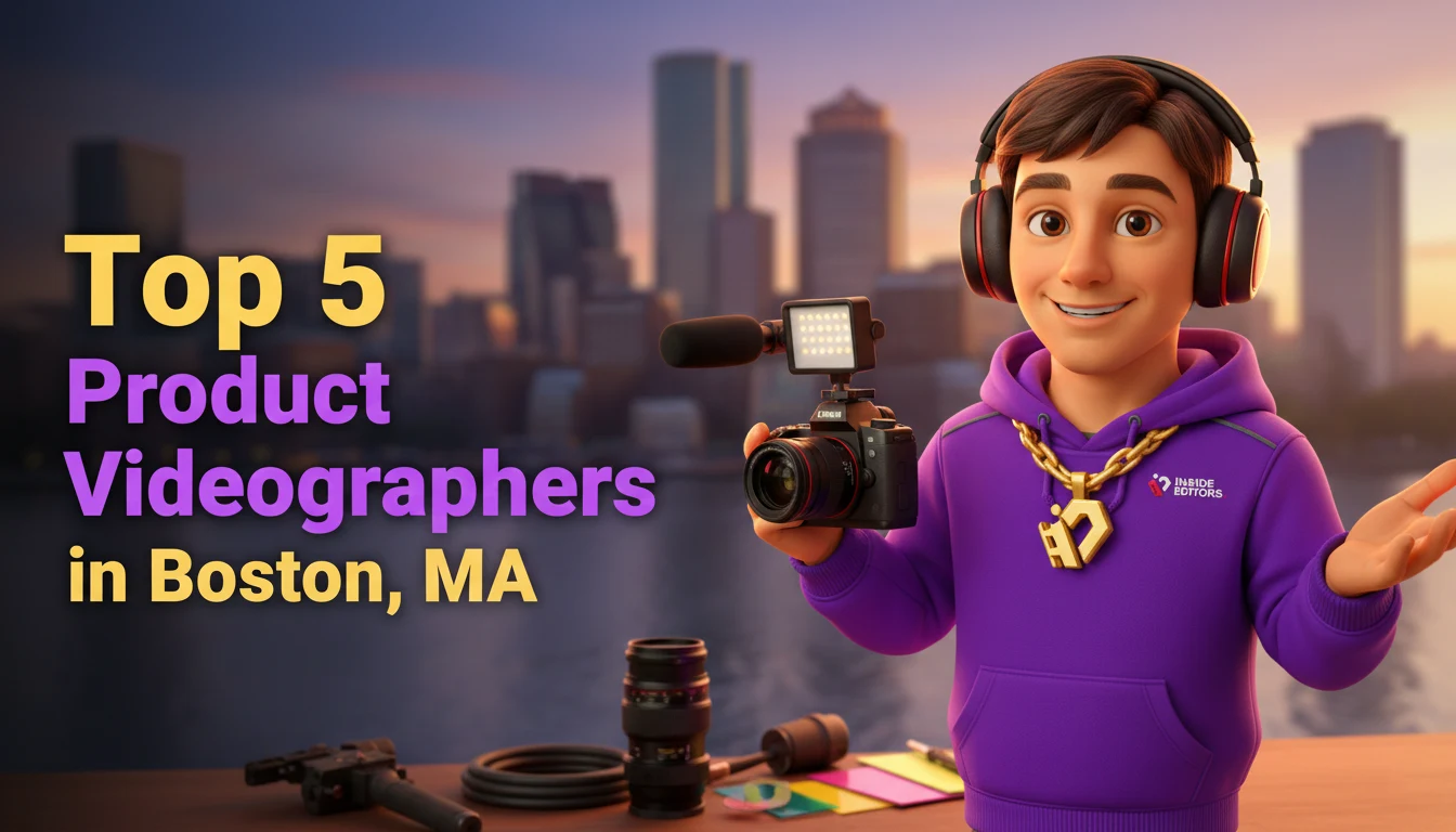 A professional camera setup in a studio, ready to shoot Product Videographers in Boston, MA