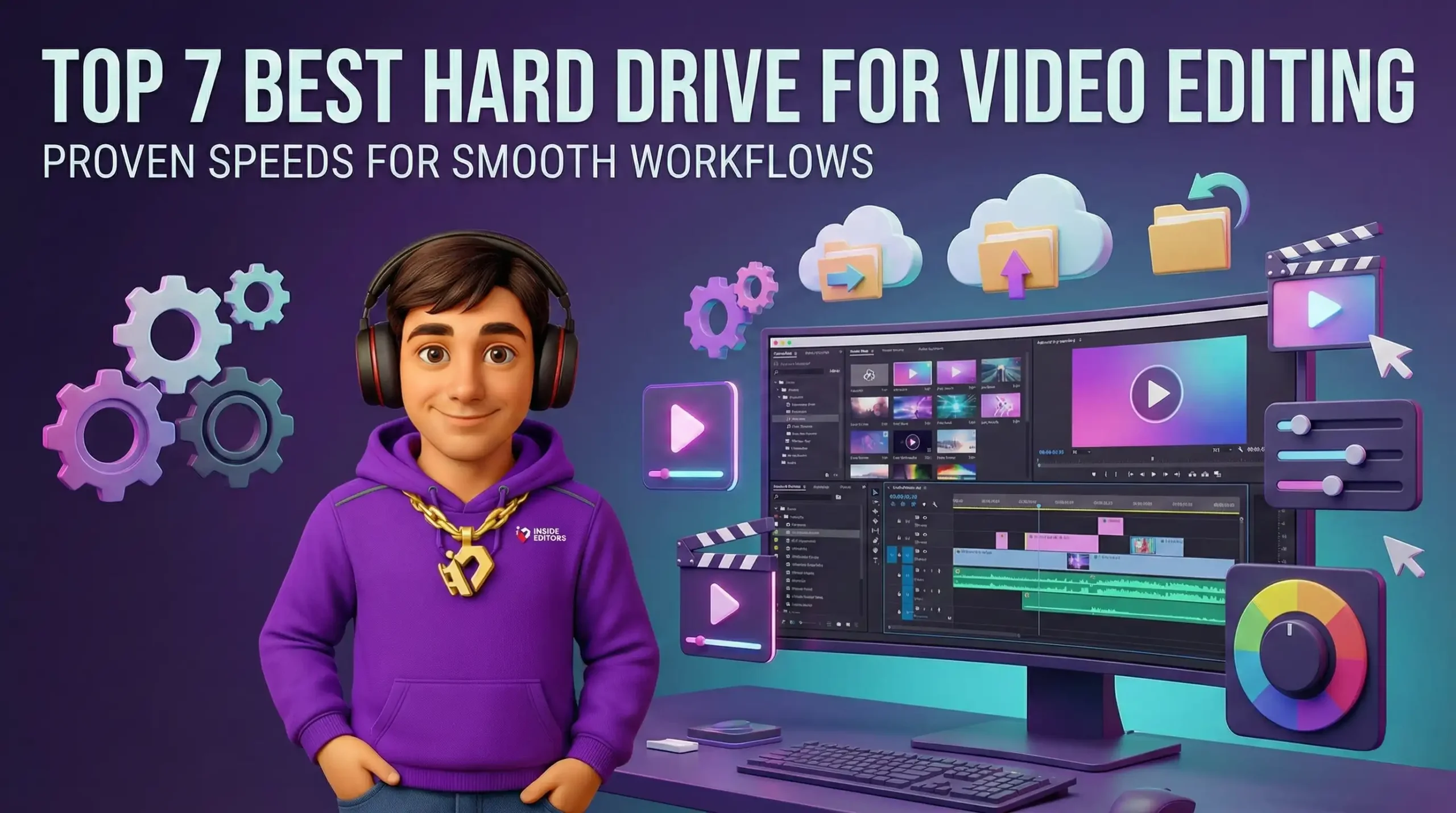 Best Hard Drive for Video Editing: 7 Cheap & Fast Picks