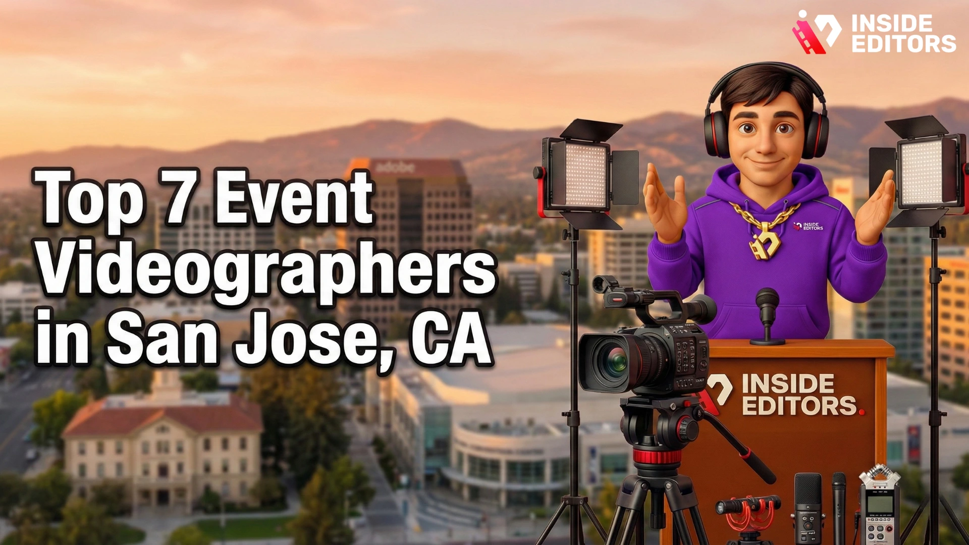 Top 7 Event Videographers in San Jose, CA