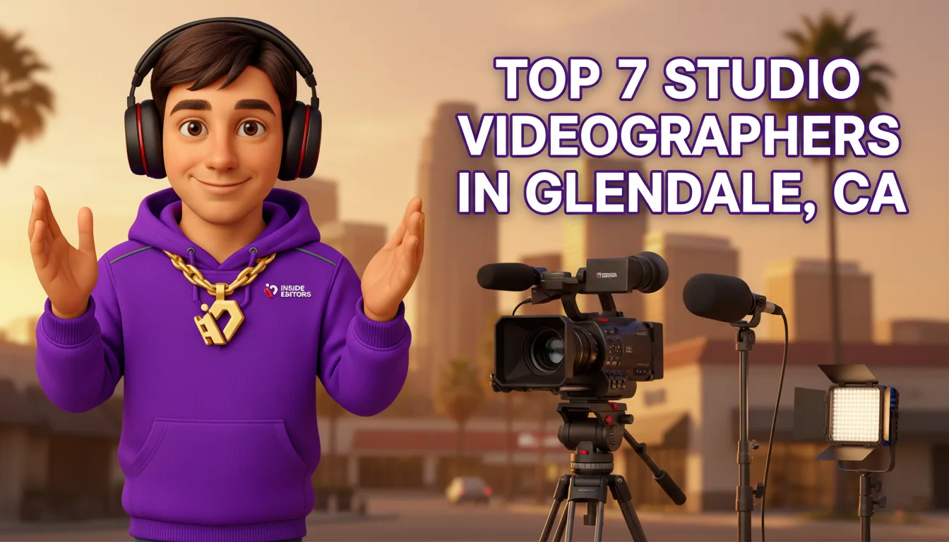 Top 7 Studio Videographers in Glendale, CA