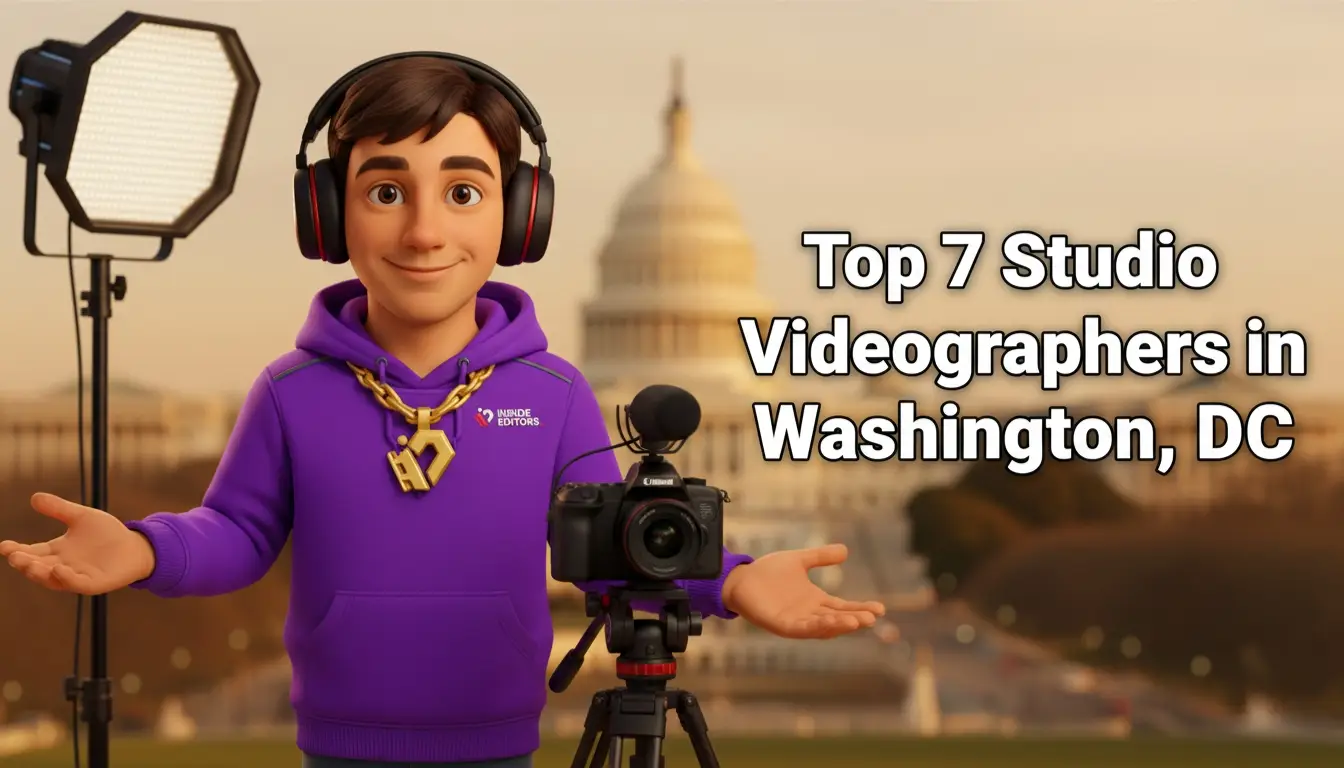 Top 7 Studio Videographers in Washington: DC’s Best List