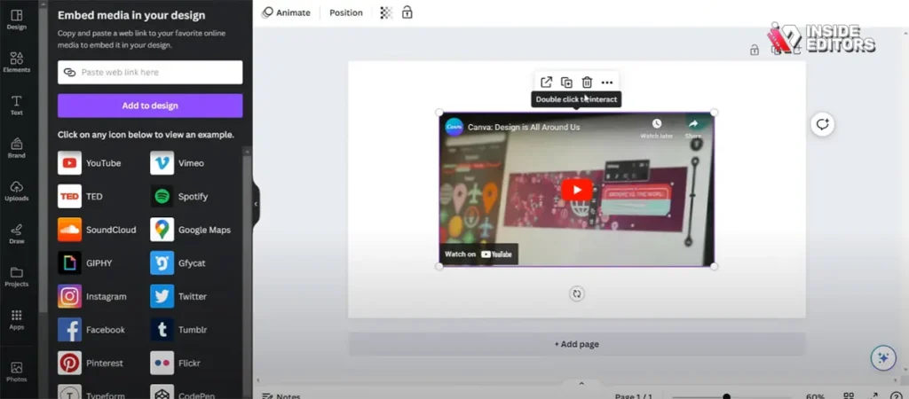 Understanding How to Add YouTube Video to Canva