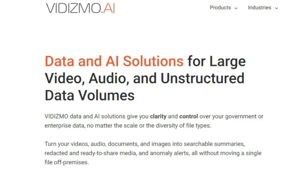 VIDIZMO – AI-Powered Video Management