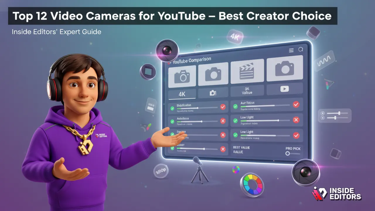 Best Video Camera for YouTube for Beginners & Pros
