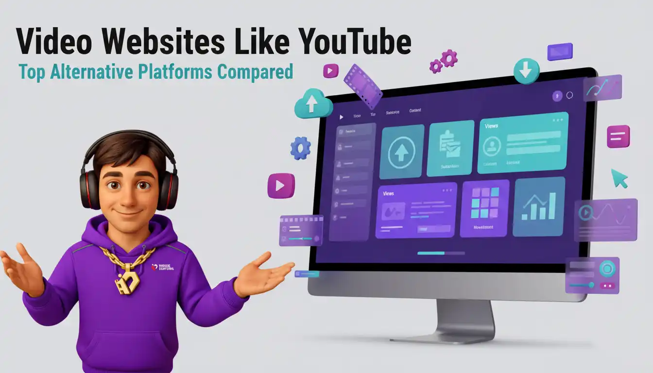 Video Websites Like YouTube | Top 10 Best for Live Streaming Alternatives