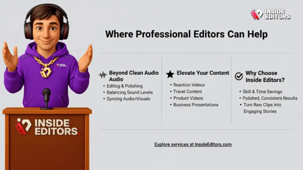 Where Professional Editors Can Help