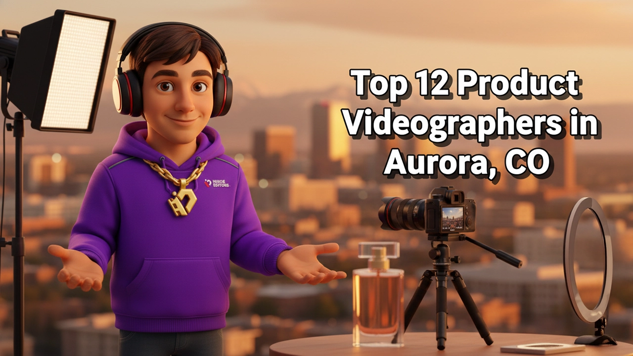 A professional studio setup used by Product Videographers in Aurora, CO for commercial shoots