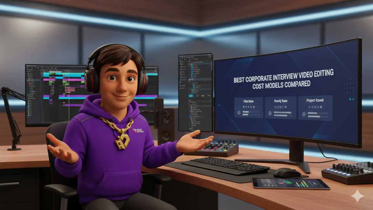 Corporate Interview Video Editing | A Complete Budget Guide