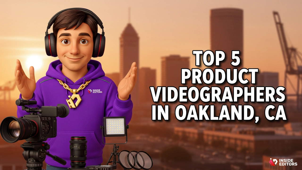 A commercial studio setup used by Product Videographers in Oakland, CA for shooting high-end consumer goods.