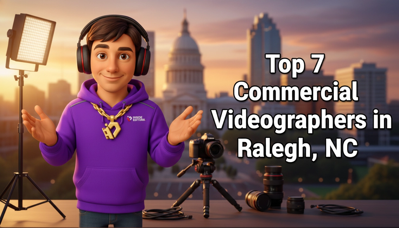 Vetted Commercial Videographers in Raleigh, NC