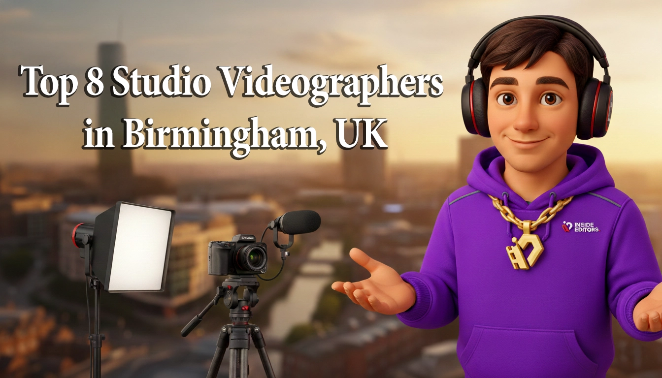 Top 8 Studio Videographers in Birmingham, UK