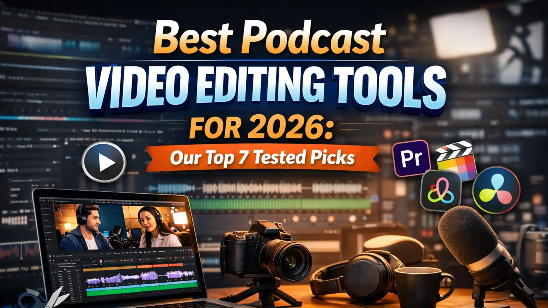 Best Podcast Video Editing Tools for 2026: Our Top 7 Tested Picks