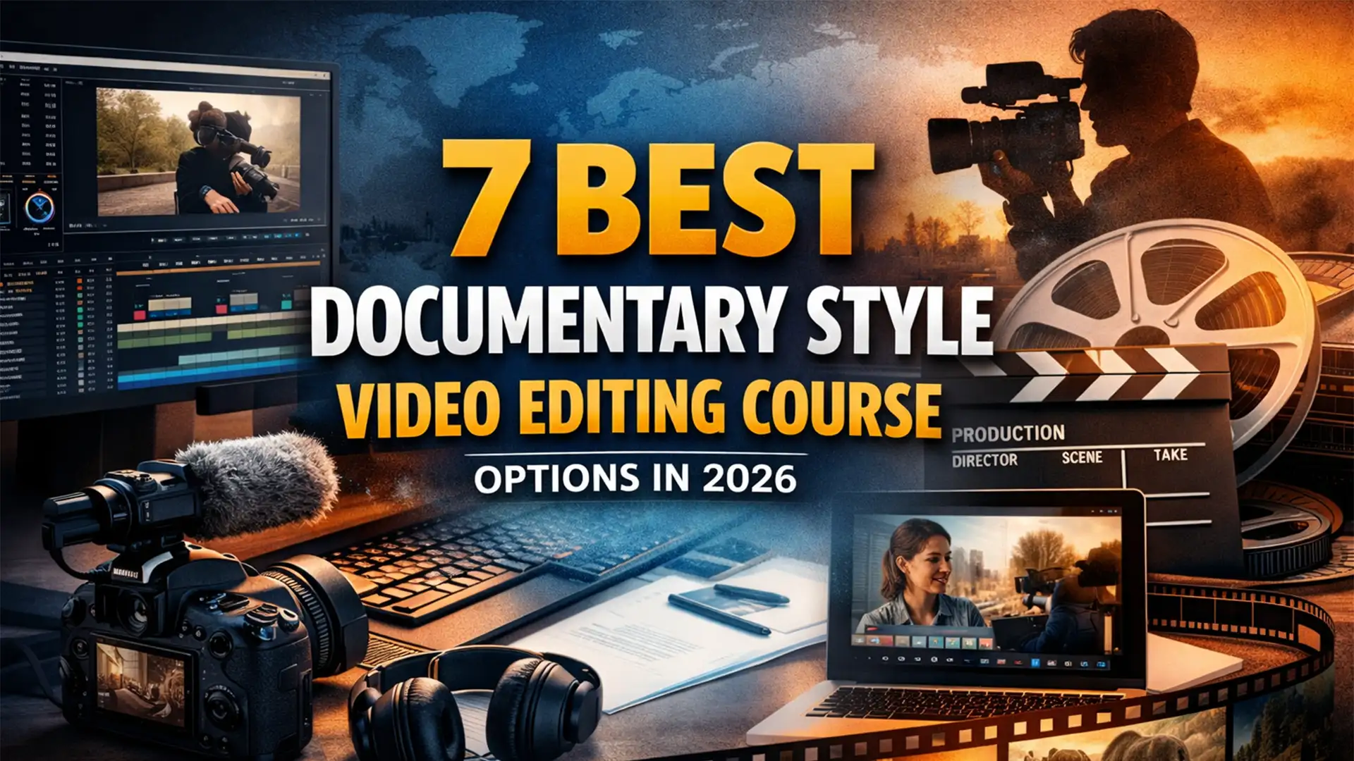 7 Best Documentary Style Video Editing Course Options in 2026