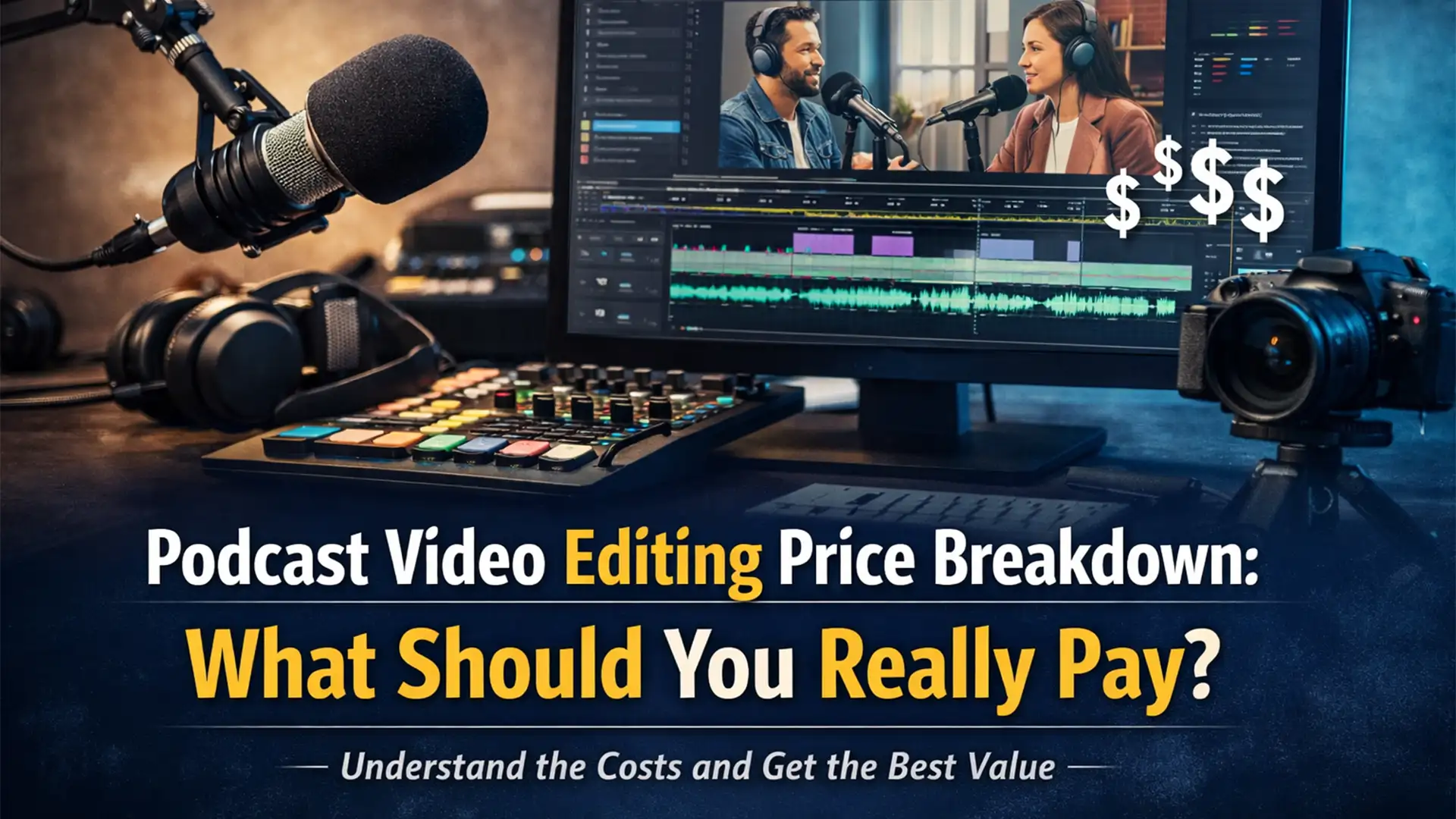 Podcast Video Editing Price Breakdown: What Should You Really Pay?