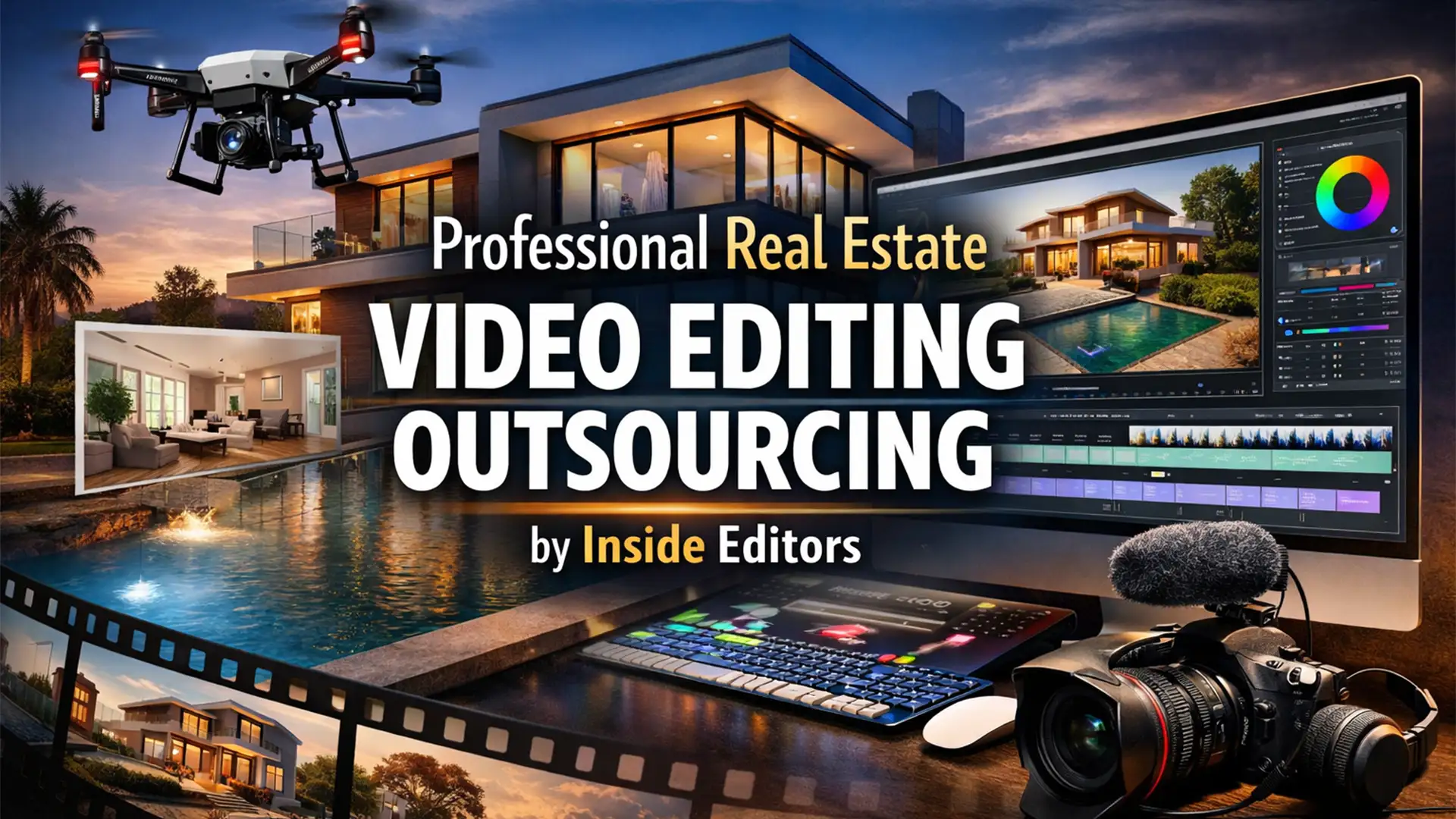 Professional Real Estate Video Editing Outsourcing by Inside Editors