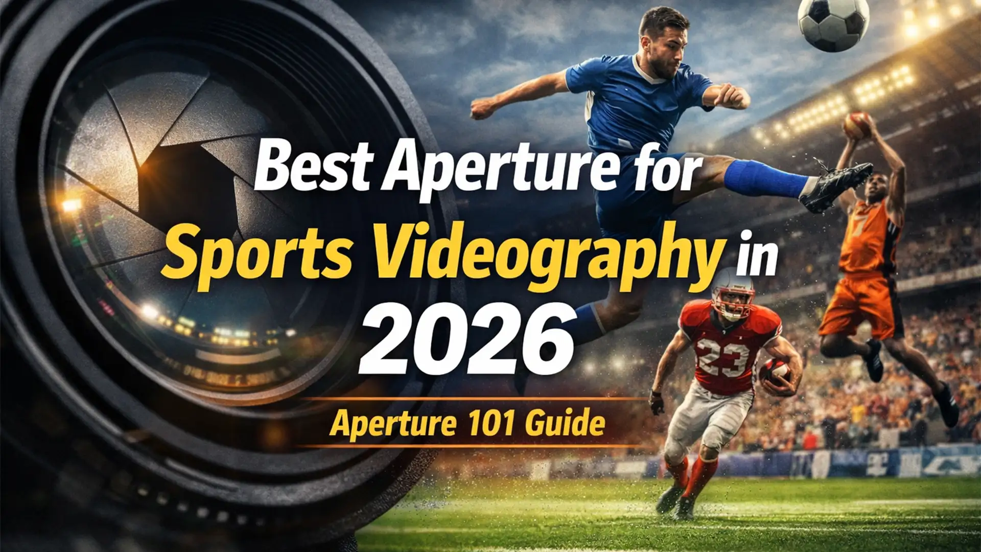 Aperture 101: Best Aperture for Sports Videography in 2026