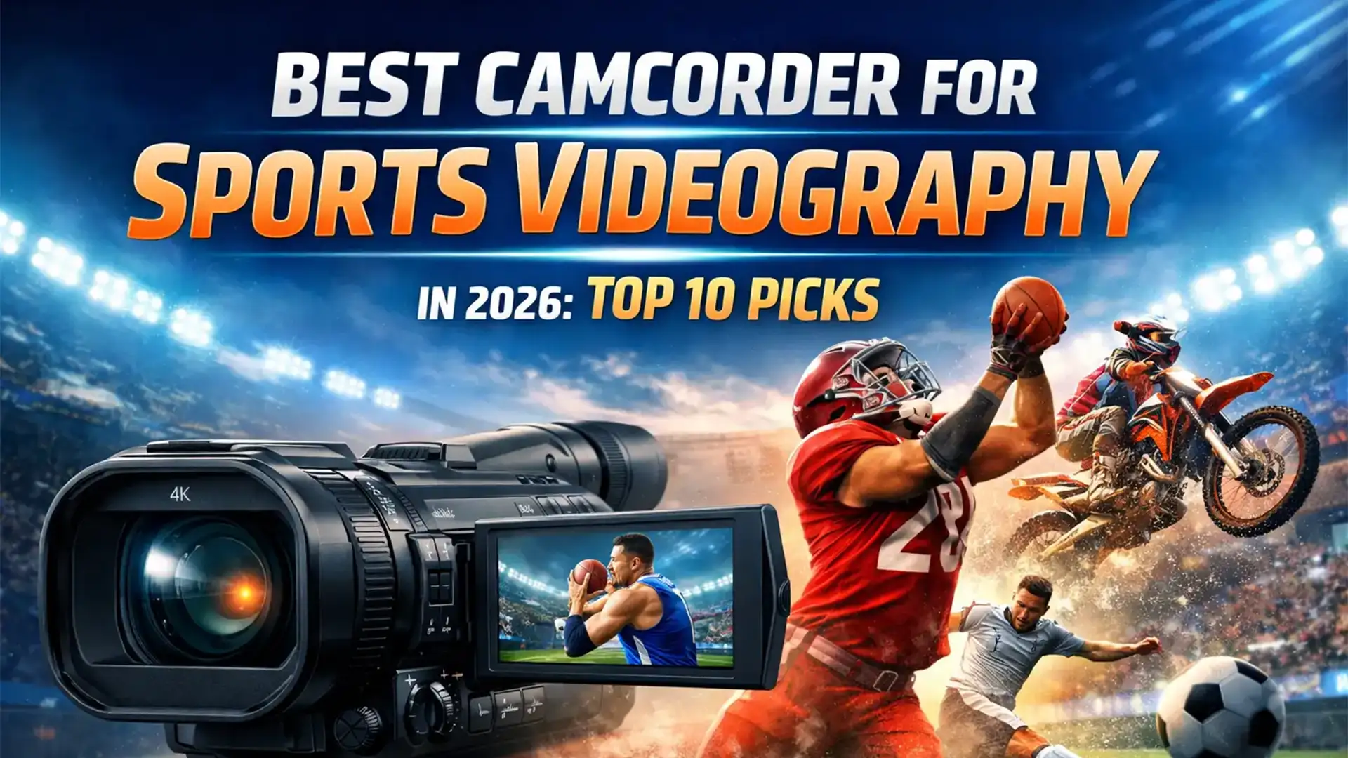 Best Camcorder for Sports Videography in 2026: Top 10 Picks