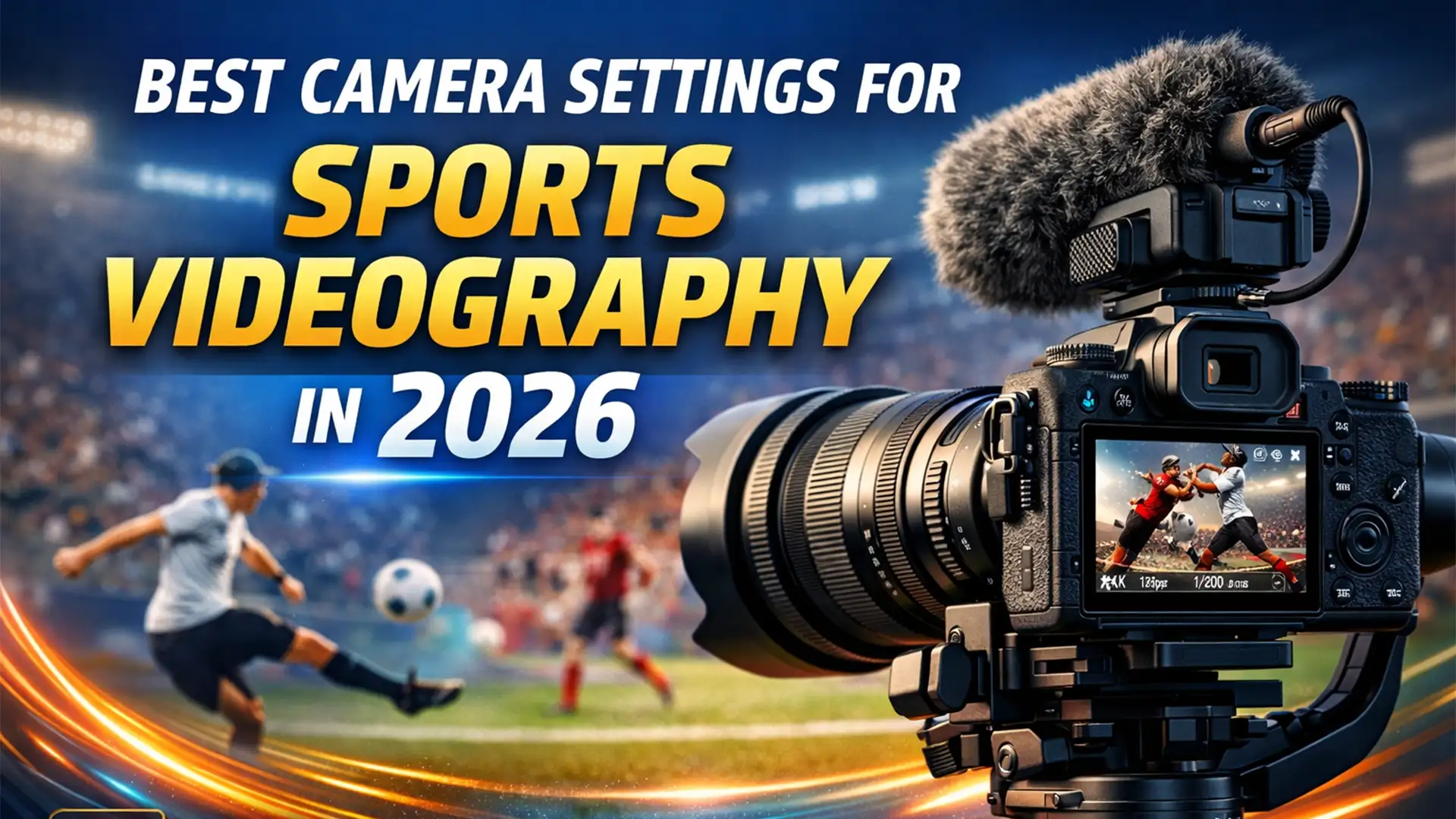 Best Camera Settings for Sports Videography in 2026