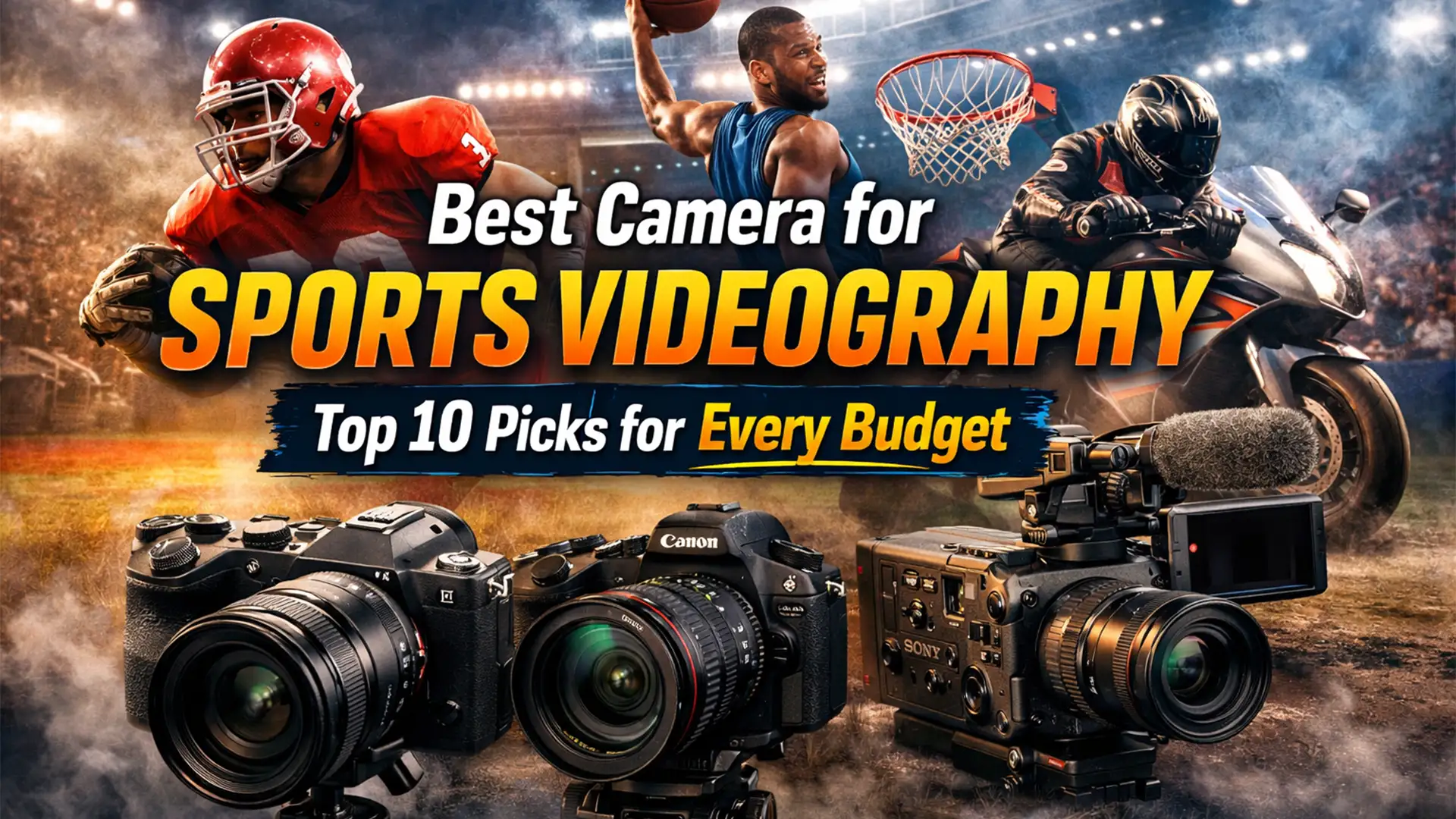 Best Camera for Sports Videography: Top 10 Picks for Every Budget