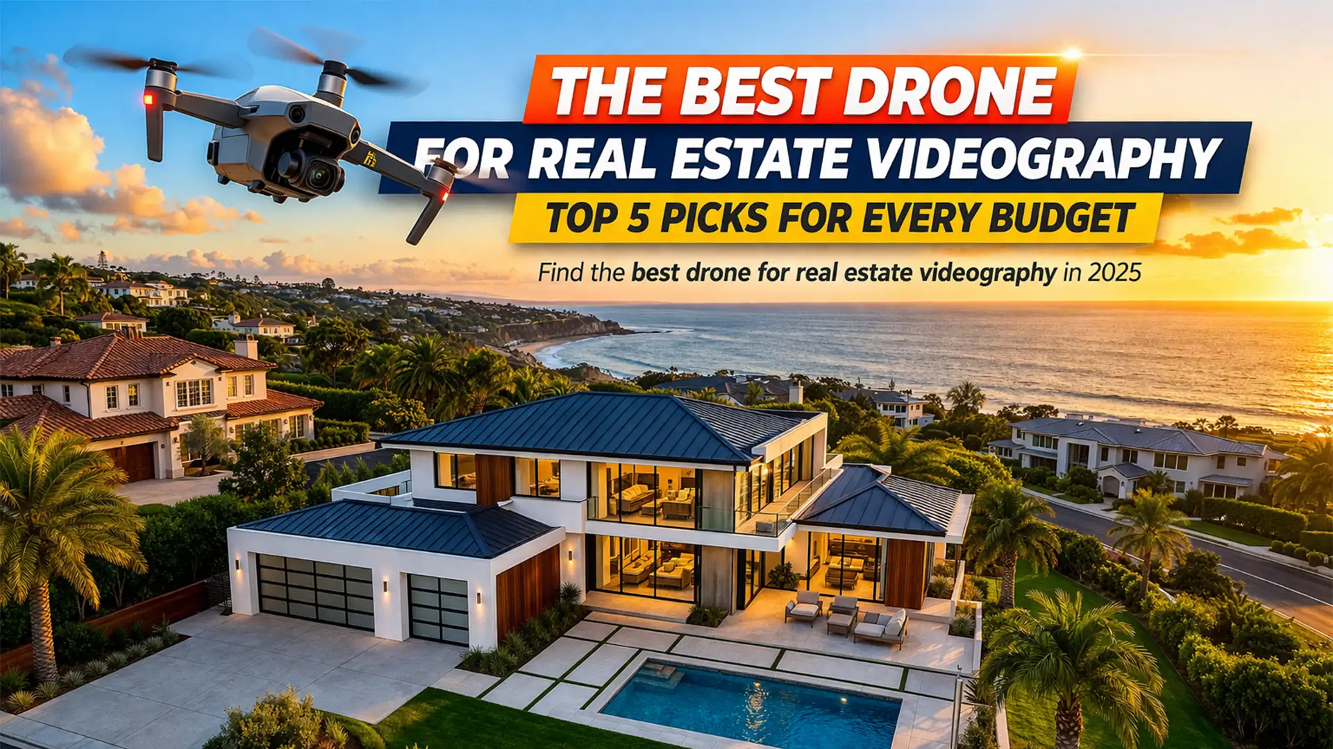 The Best Drone for Real Estate Videography: Top 5 Picks for Every Budget